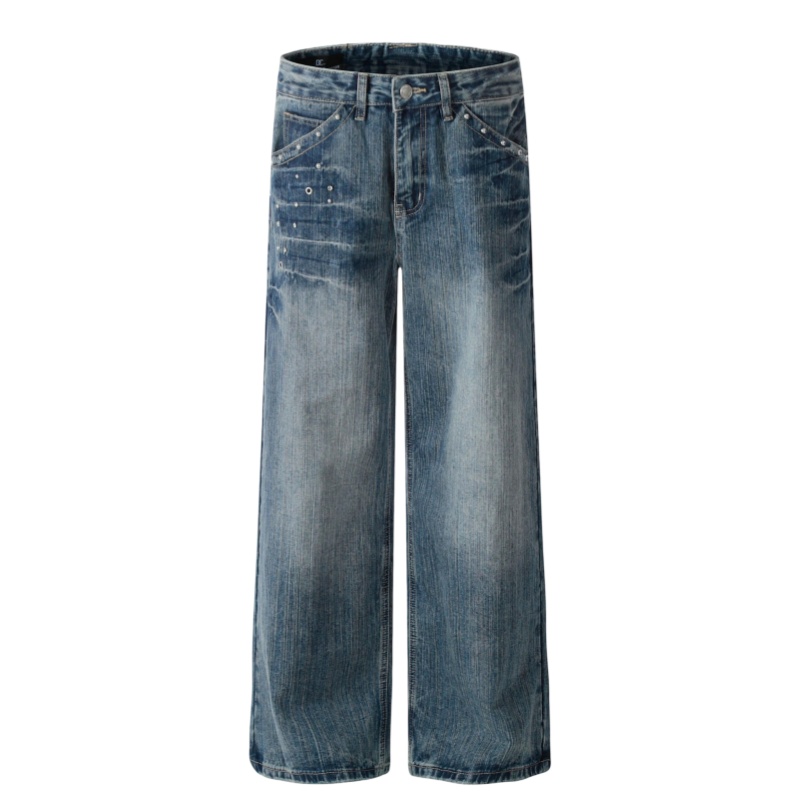 Slight Vogue Complex mark pleated pants