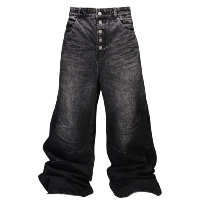 Rye Chasin Shibuya embroidered denim