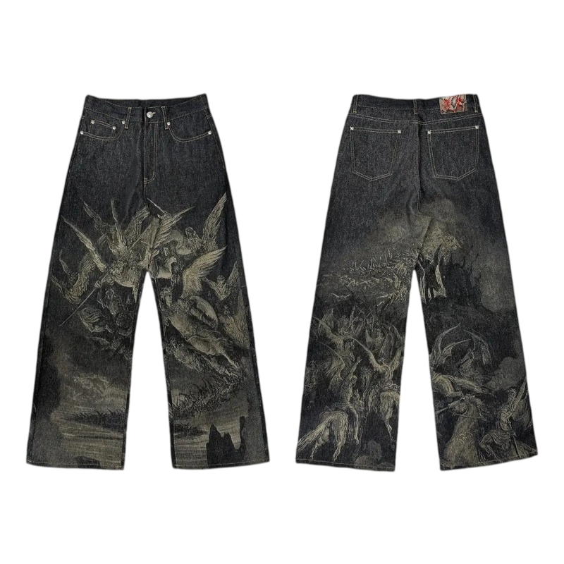 Paiki Boxing paratrooper pants (2 colorways)