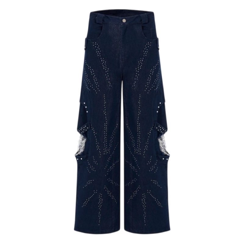 STARTEXCEEDEND Heavy distressed joggers
