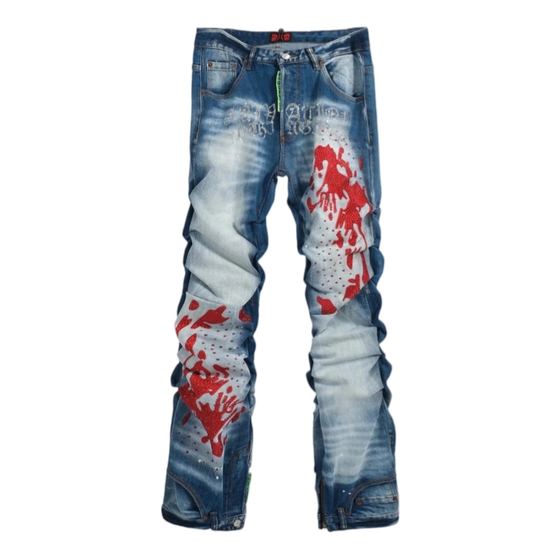 Derschutze „blossom” raw Denim