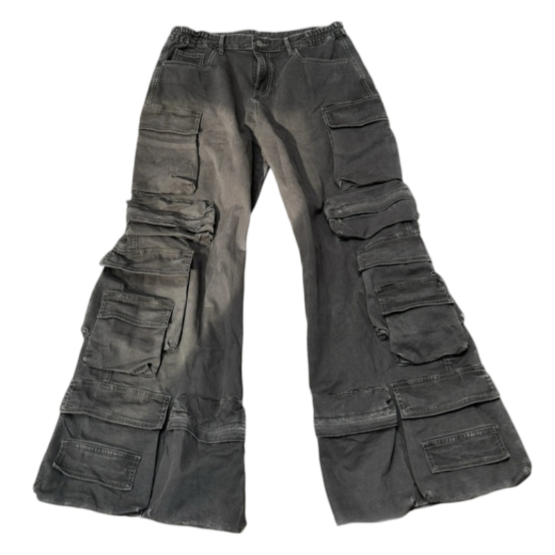 KLICKCLAK 3D TROMPE L OEIL JEANS DENIM