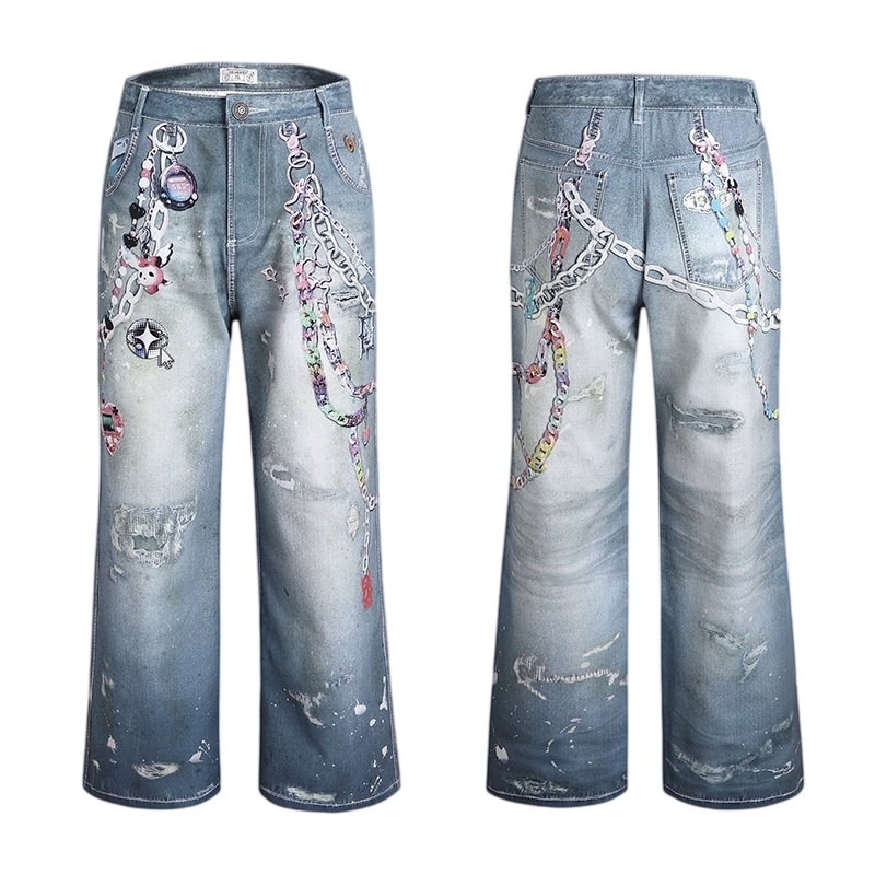 ADD SPICE double leg workwear denim