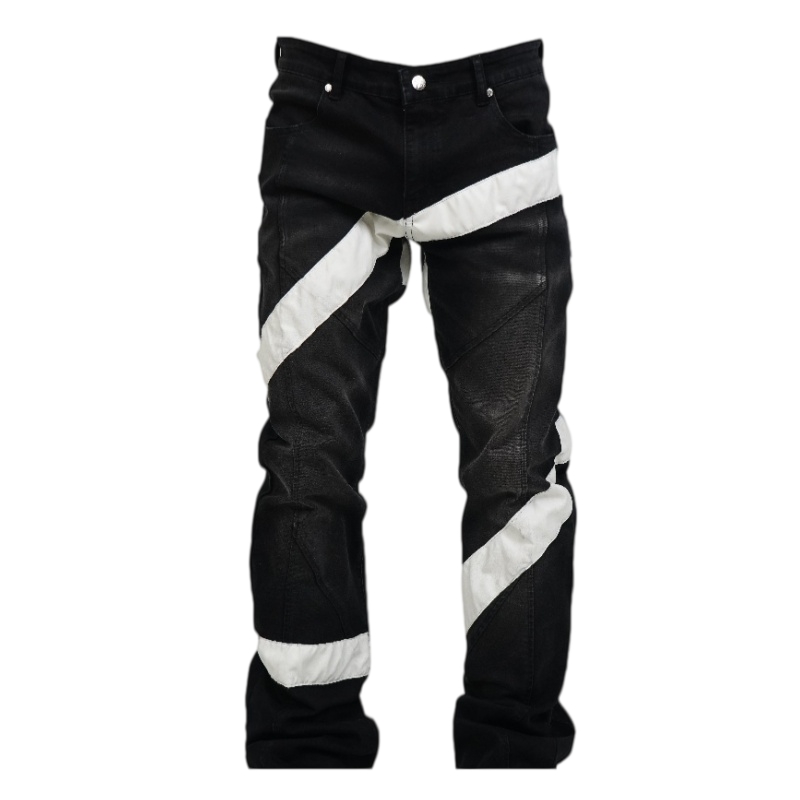 DND4DES constructed camo denim