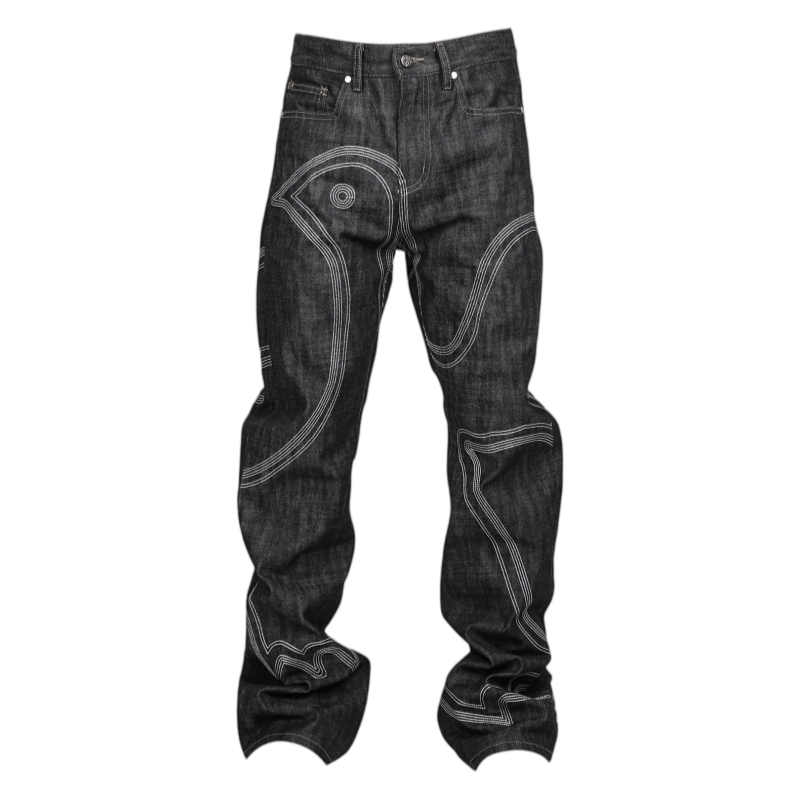 Vinkid ladder cross denim