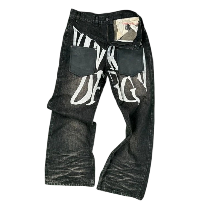 Vinkid peace pigeon denim