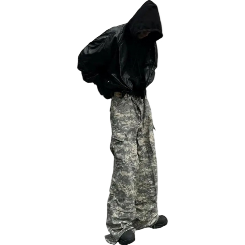 Acne Studios baggy Mud Paint denim