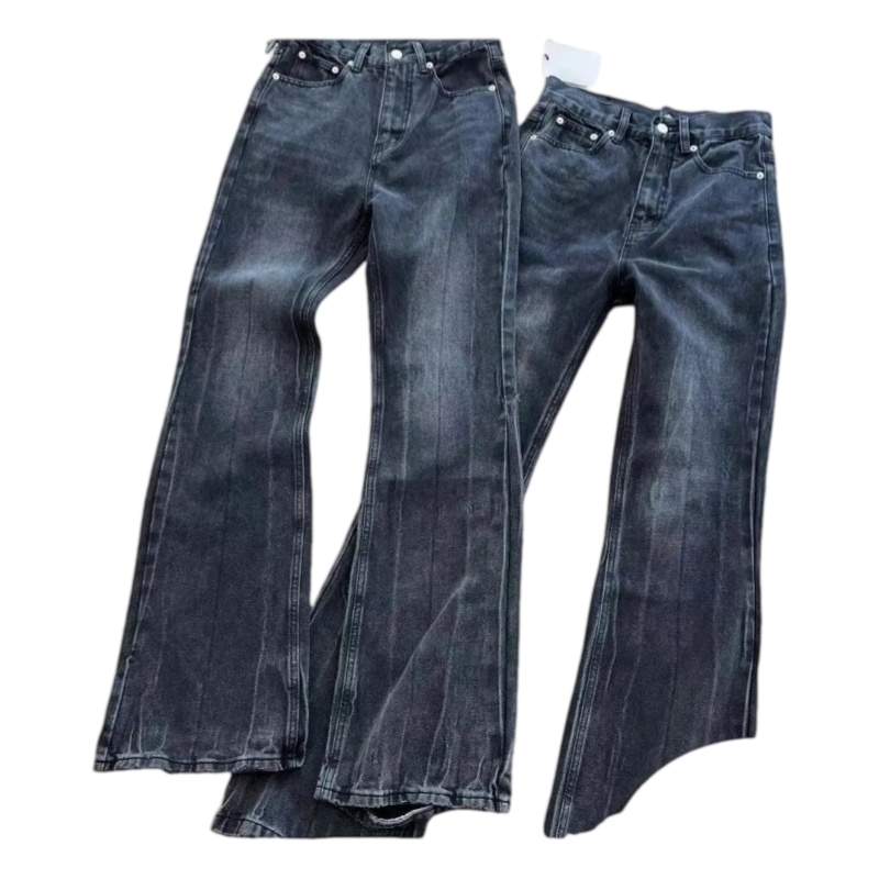 balenciaga cut up jeans