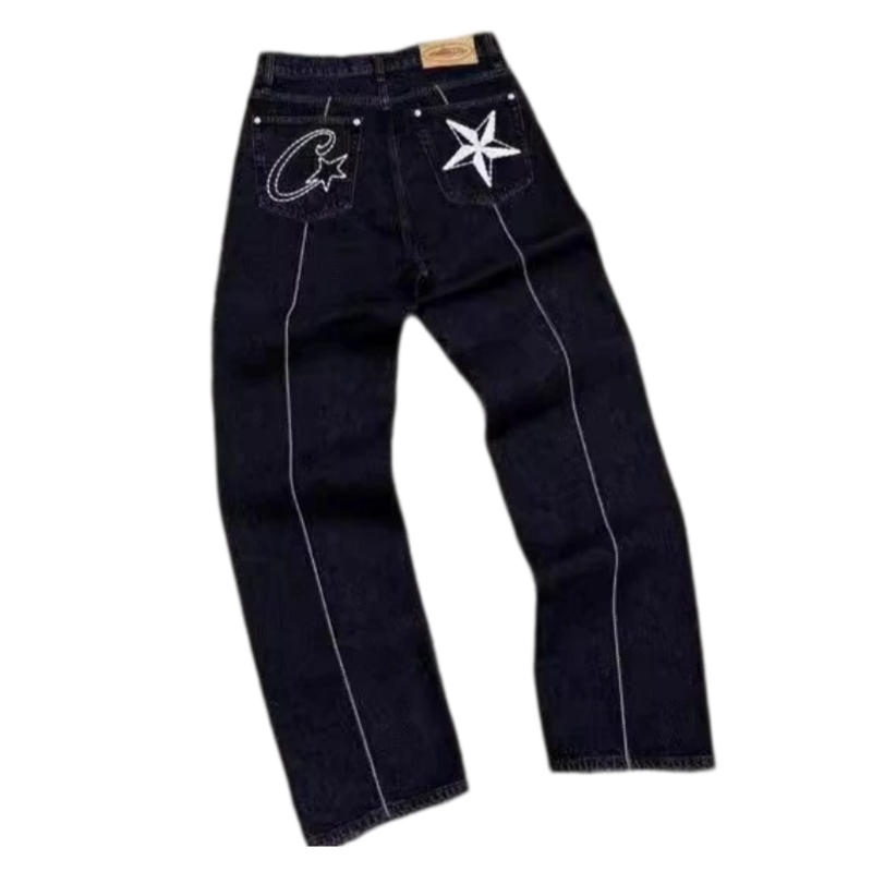 Corteiz Alcatraz basic triple black pant