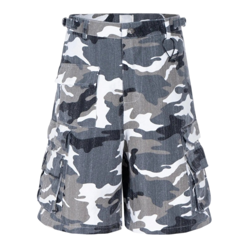 ONLPP Pattern shorts (2 styles; leopard/sand camo pattern)
