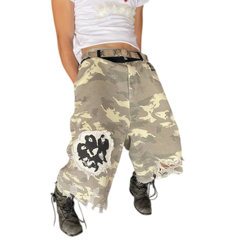IHF RAW DENIM JORTS