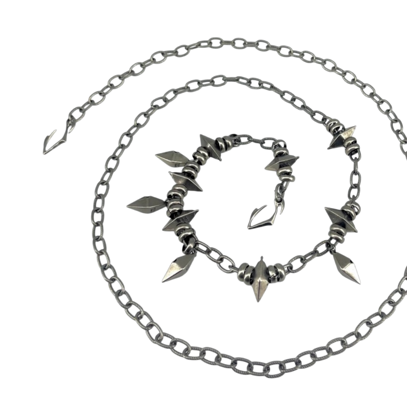 JCaesar Triple spiral pant chain