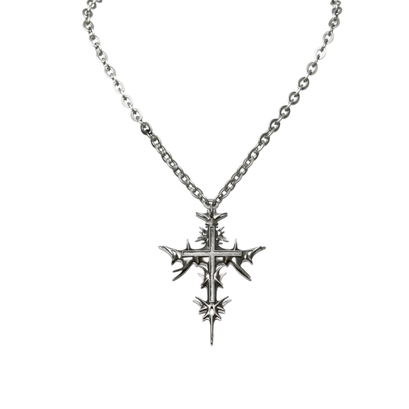 Iiimiii Remnant I Series Dark Metal Necklace