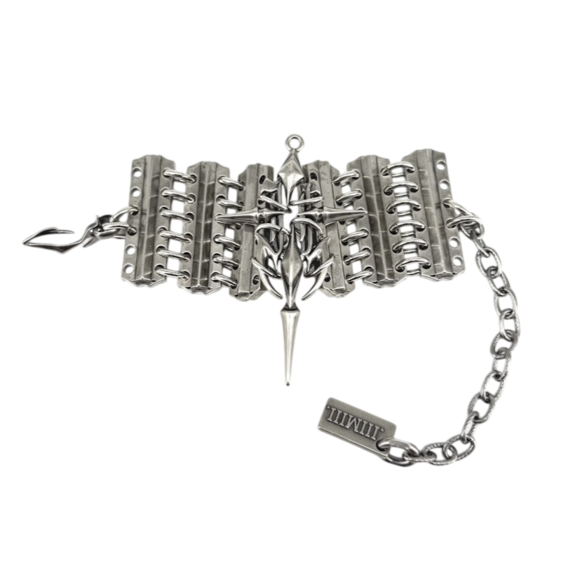 Iiimii Series Asymmetrical Dark Punk Bracelet