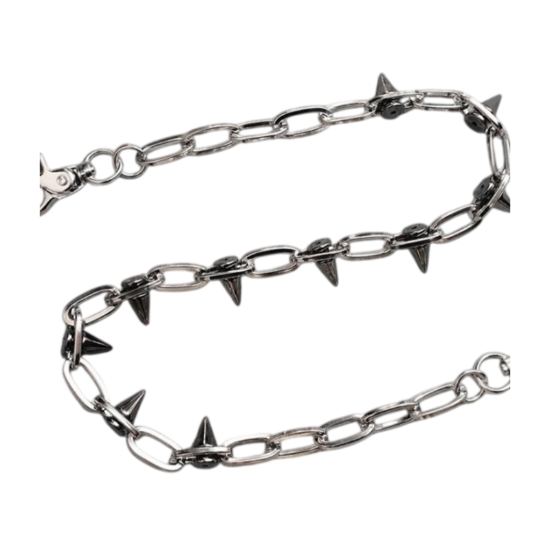 Groupmarek Beaded Copper Bead pant chain