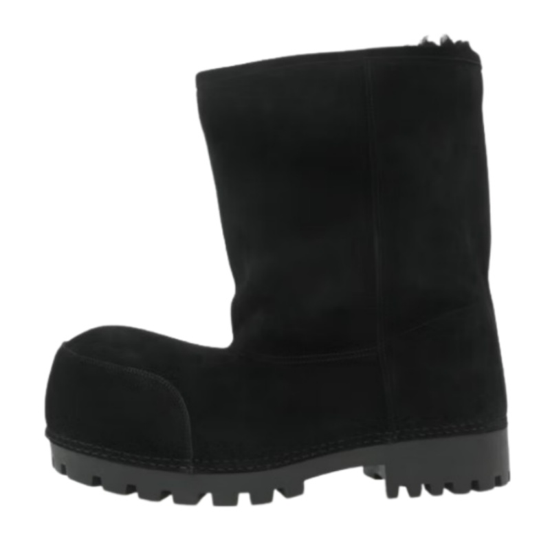 Balenciaga Alaska Shor Tub Fur Boots