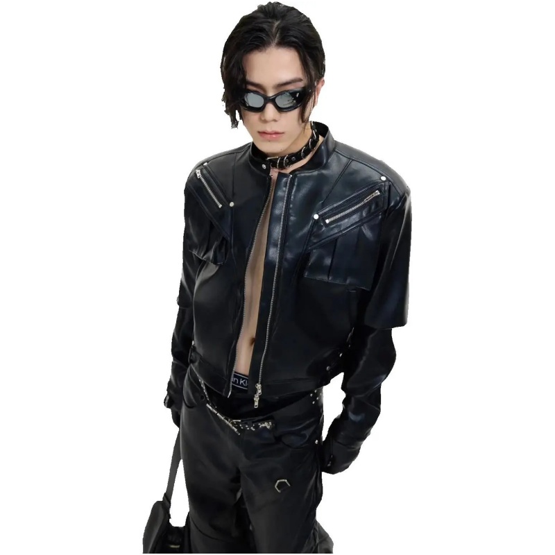 Peoplestyle LTHR jacket