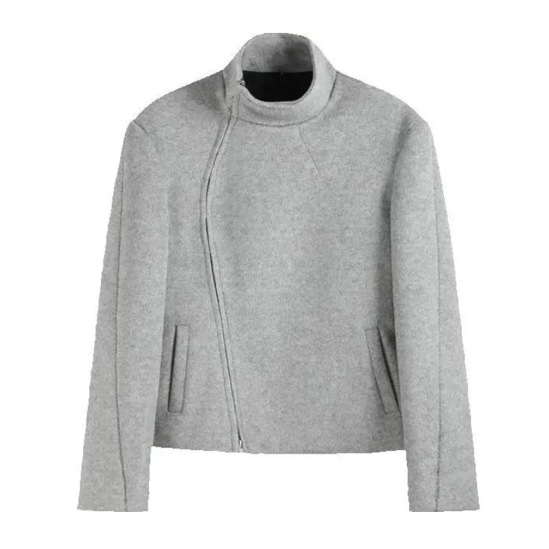 Slight Vogue Lock asymetrical jacket