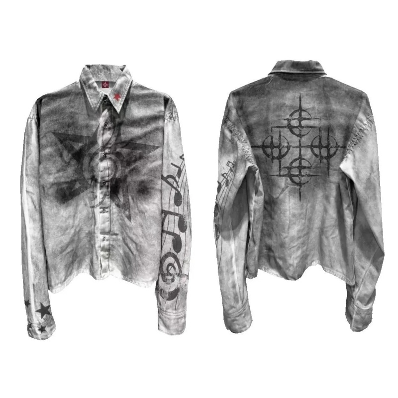 Detw „Musical Note” denim jacket