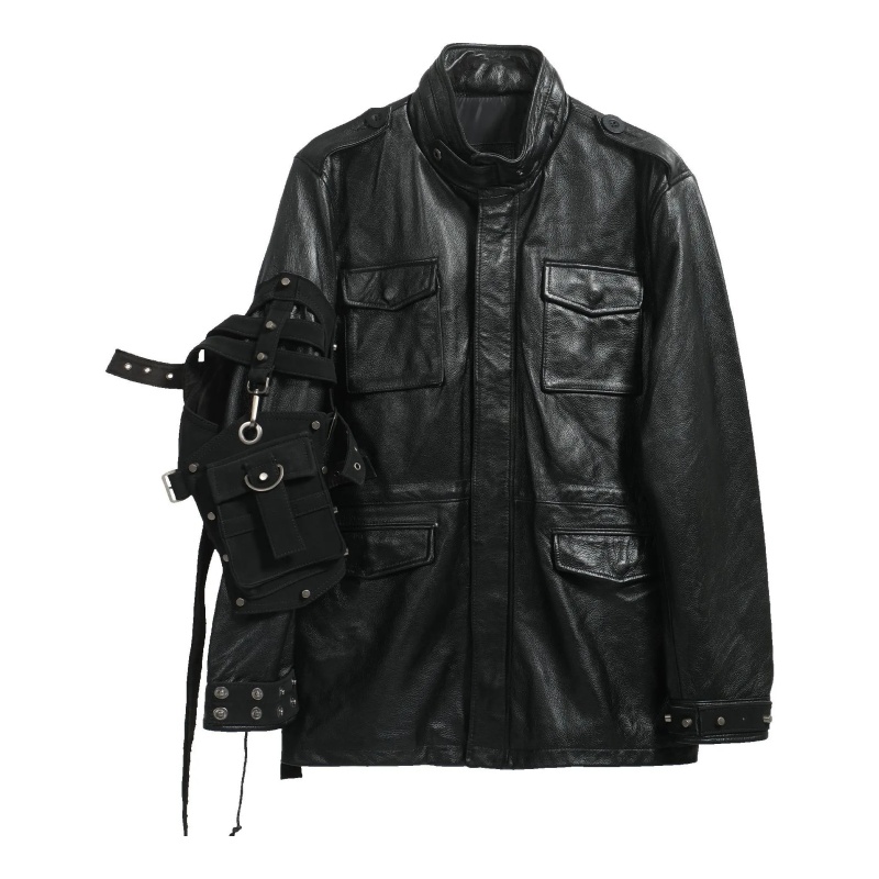 Nothingnessworld 24Fw Branch Line/ Deconstruct Cowhide Leather Jacket