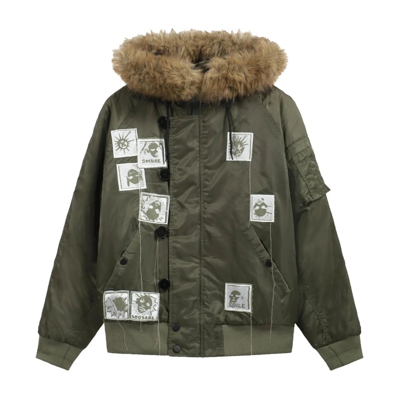 Nothingnessworld 24Fw „Horror Fantasy” Fur Thick jacket