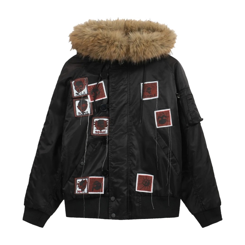 Nothingnessworld 24Fw „Horror Fantasy” Fur Thick jacket