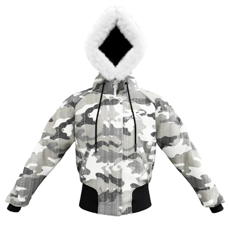 Vinkid Cloud tissue fur jacket