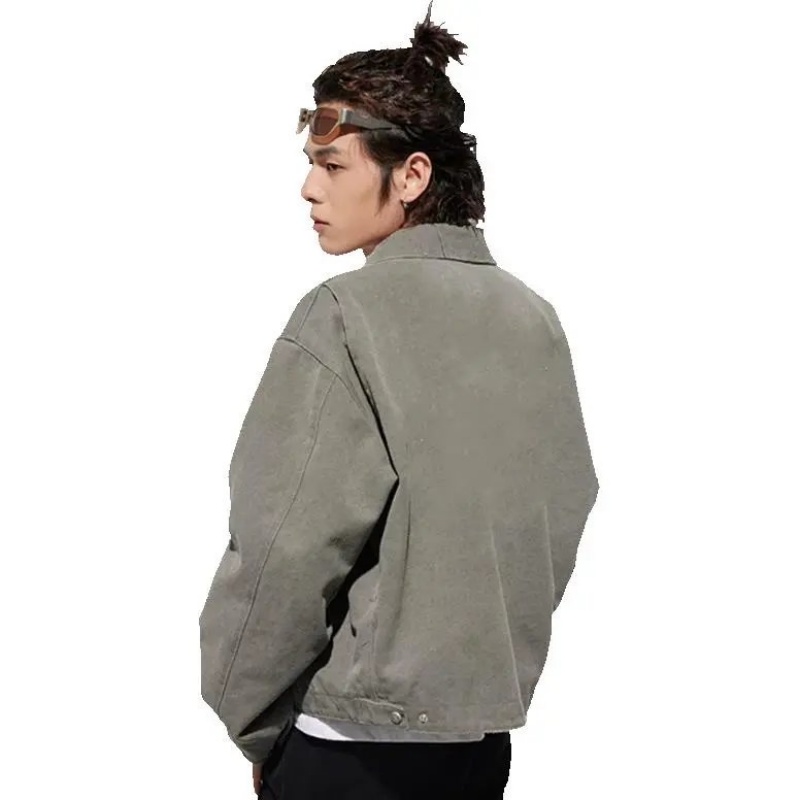 Taichiism Washed Printed detroit Jacket (6 styles)