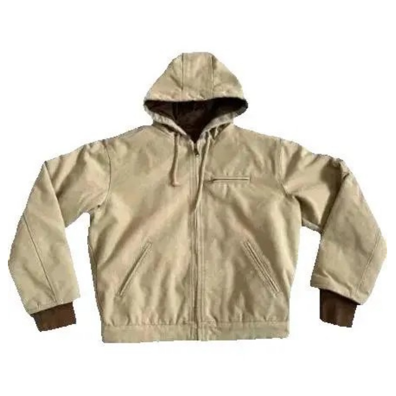 Thrasher x Supreme Hooded Work Jacket ( Black )