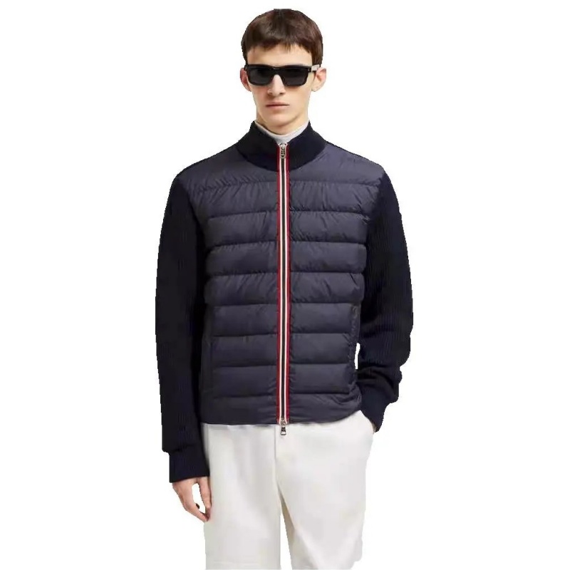 Moncler Padded Cotton Zip-Up Cardigan