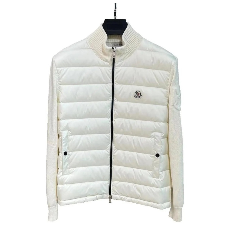 Moncler Tricot Hybrid Zip Cardigan