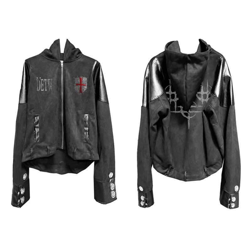DETW Deconstructed armor zip-up