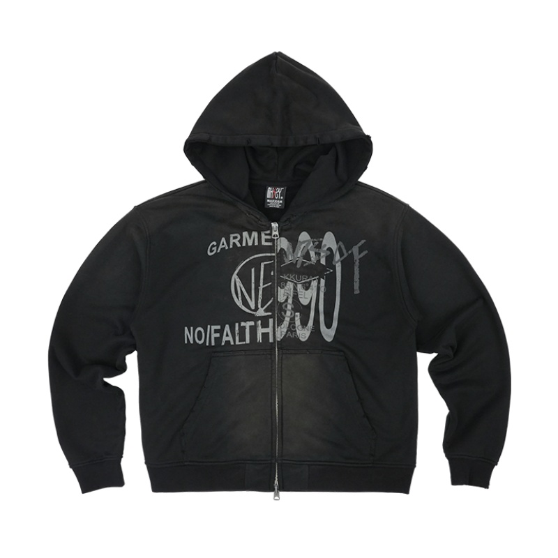 No Faith Studios zip-up