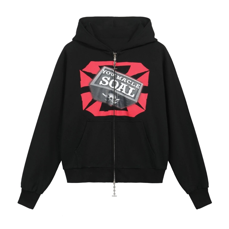 Nothingnessworld 24Fw Devil Box zip-up