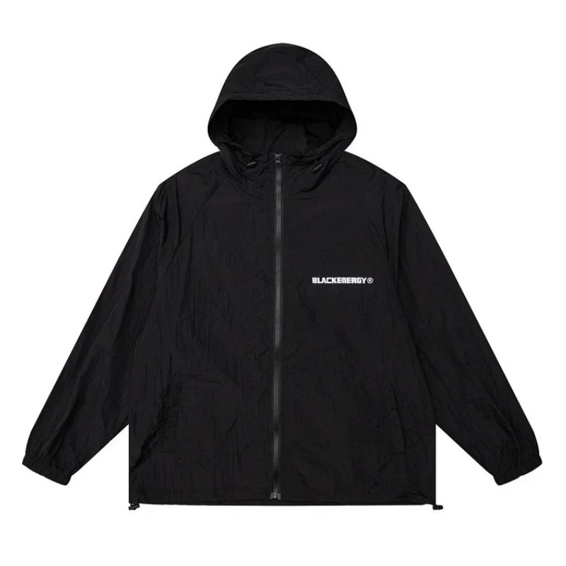 Dark Fog Heavy french terry zip-up