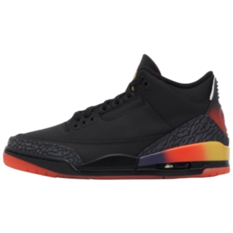 Jordan 3 Balvin Black