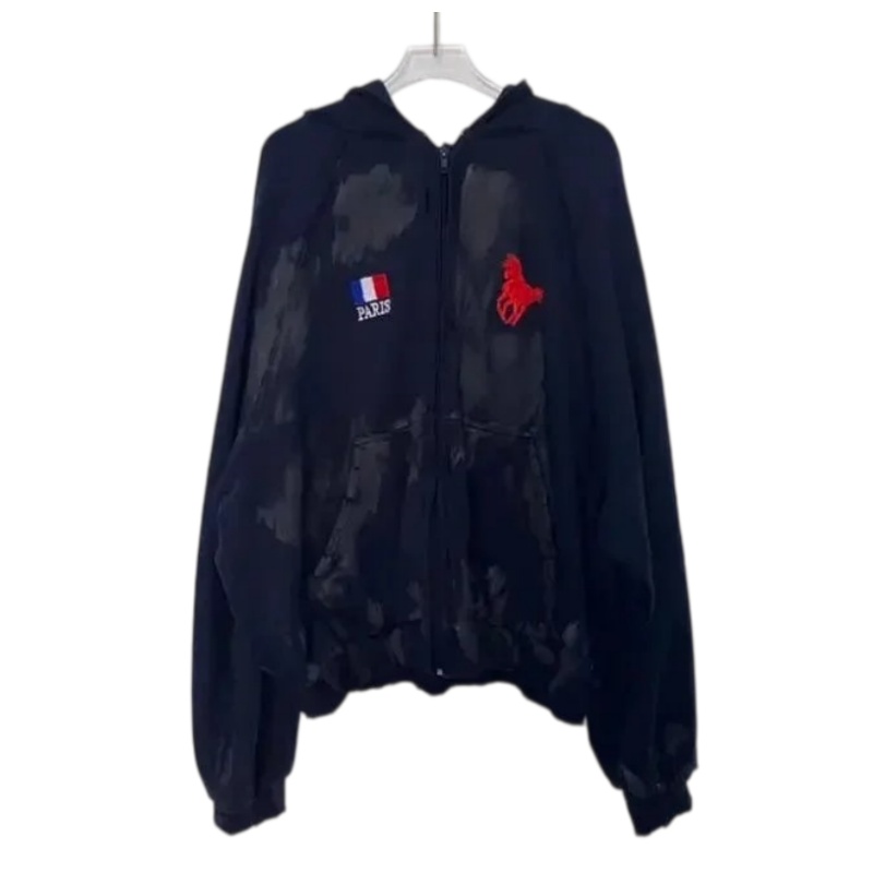Balenciaga dirty zip