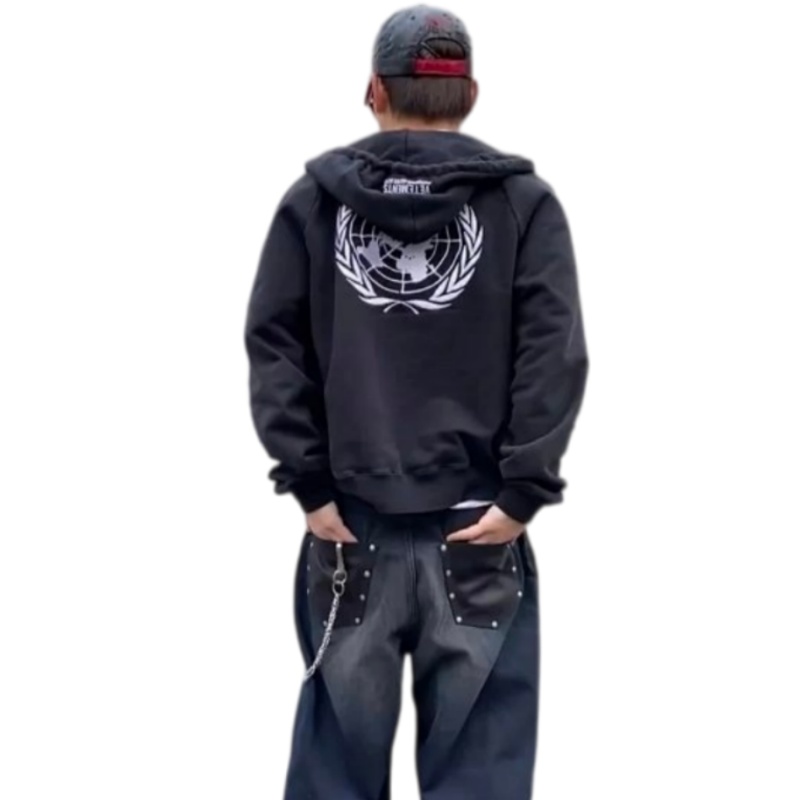 Vetements ,,Free Hugs” Zip Up