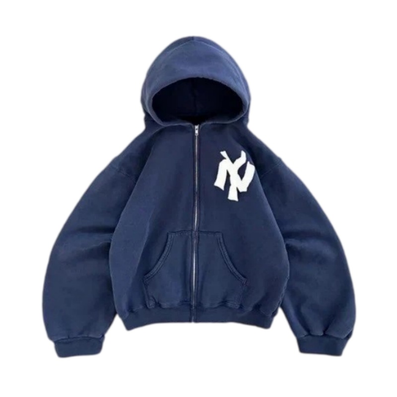 Tyrrell Winston x Akimbo Club „Yankee Noodle” Zip-Up Hoodie