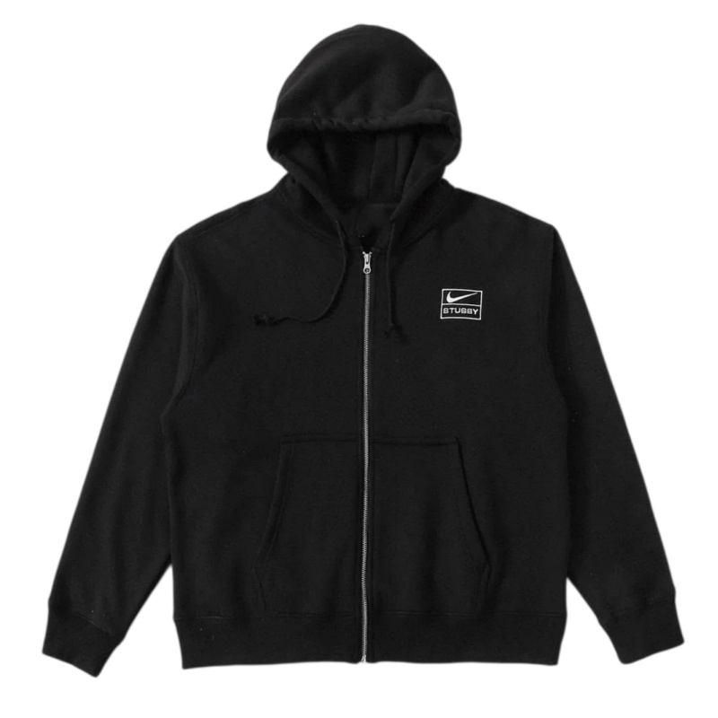 Sussy Zip Hoodie Black