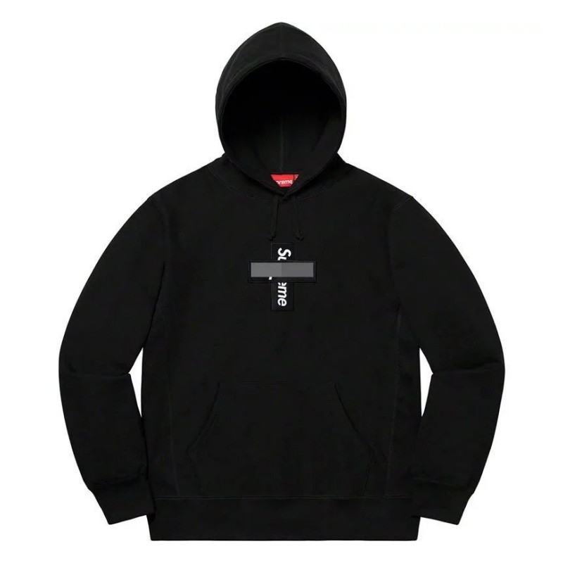 Supreme Cross Body-Logo Hoodie